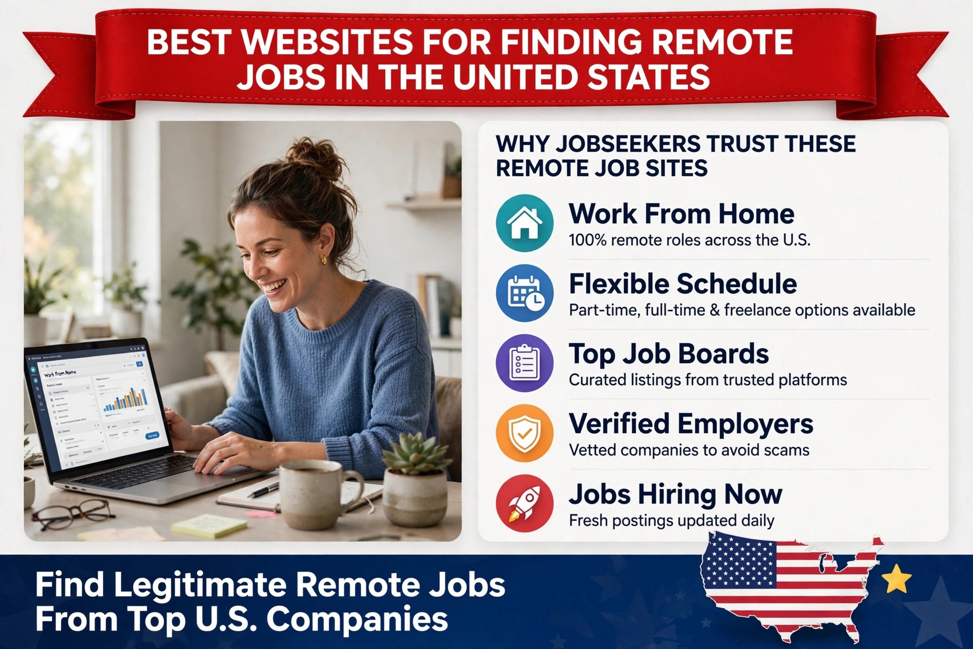 Best Websites for Finding Remote Jobs - Work From Home Focus