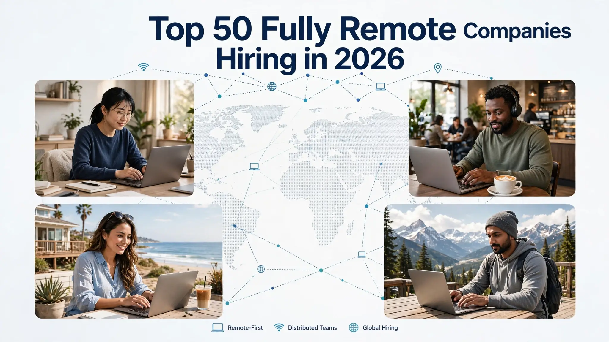 Top 50 Fully Remote Companies Hiring in 2026
