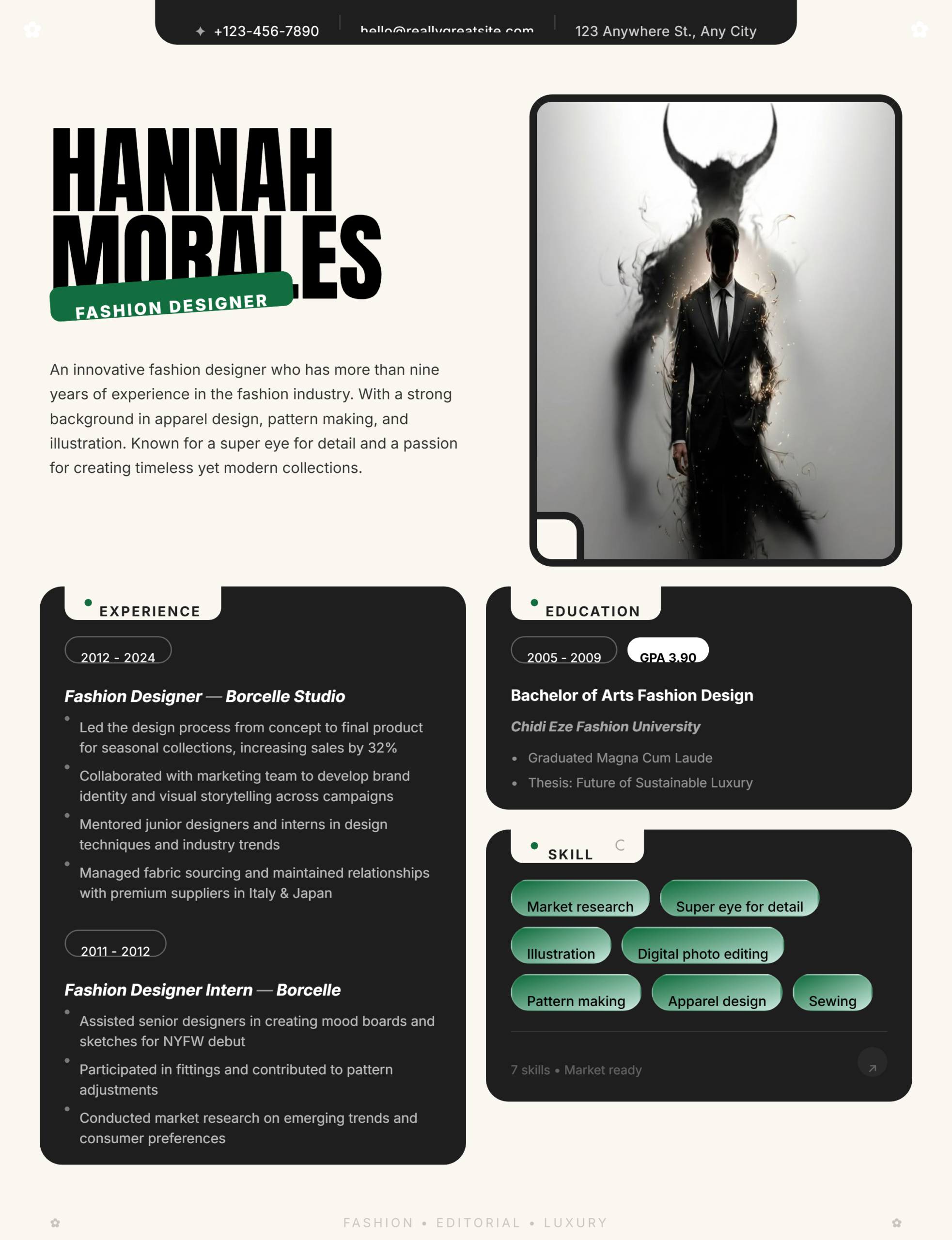 HANNAH MORALES Resume
