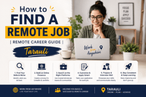 How to Find a Remote Job | Remote Career Guide | Tarauli